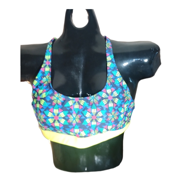 Tyr athletic swim top razorback size 14 16 for extra large geometrical shapes - Picture 7 of 9